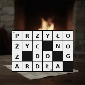 Hasło krzyżówkowe nie dać komuś wyboru zablokować możliwość wybrnięcia z jakiejś sytaucji - przyłożyć nóż do gardła – rozwiązanie, synonimy, podpowiedzi i definicje krzyżówkowe